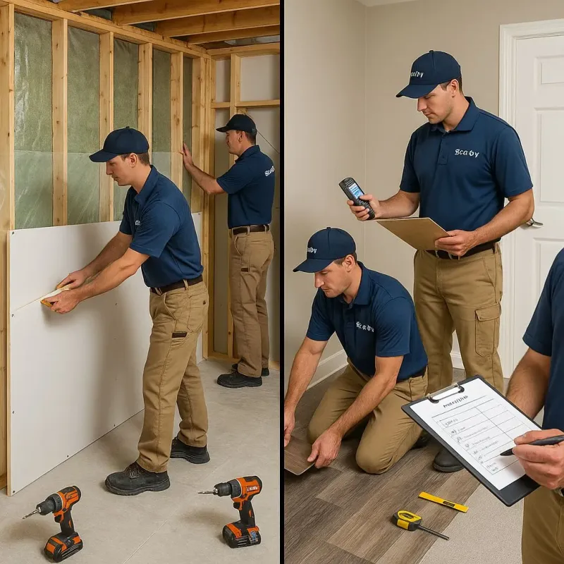 Repairs and Reconstruction process in Inverness, IL